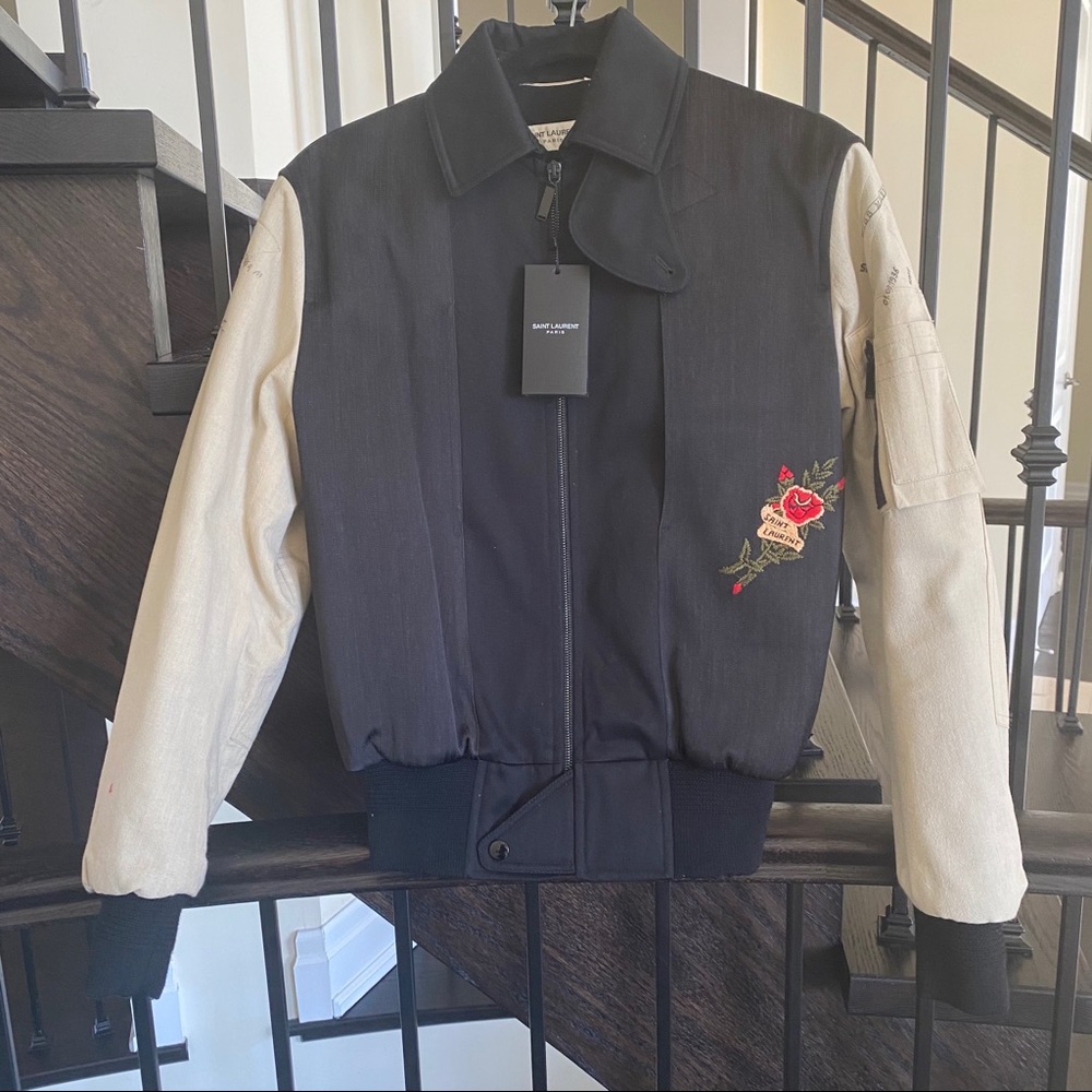 Saint Laurent Military Bomber